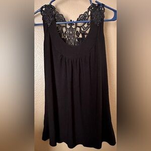 Wet Seal black babydoll top. Size L